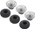 Jastëkë veshi Plantronics Poly Eartip, shkumë Medium, set 3 copë, të zinj