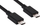 Kabllo USB Club 3D USB-C,0.8m, e zezë