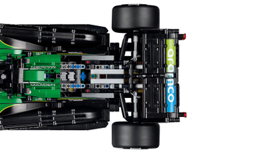 Lodra LEGO Technic Aston Martin AMR25 42240, model bolid F1, set ndërtimi, jeshile