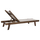 Karrige plazhi Milos prej hiri 204x65x92,5Hcm (HM10685.01)