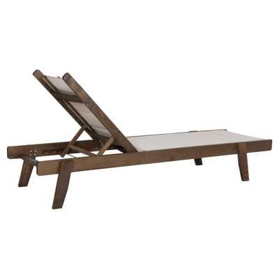 Karrige plazhi Milos prej hiri 204x65x92,5Hcm (HM10685.01)