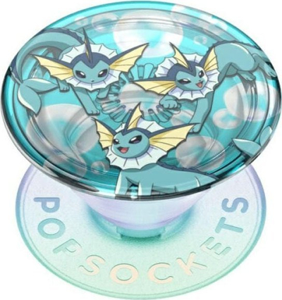 PopSocket PopGrip Vaporeon Bubbles, pajisje telefoni, shumëngjyrësh