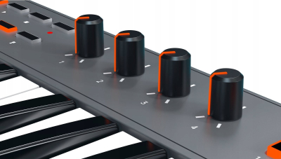 MIDI тастатура Midiplus Tiny+, 32 копчиња, USB C, црна