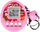 Loja elektronike Tamagotchi Pet Egg 168W1, 168 lojëra, zinxhir me zile, rozë