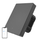 Çelës inteligjent muri Sonoff M5-1C-80, 1 kanal, Wi-Fi, gri