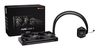 Ftohës uji CPU Be Quiet Pure Loop 3, 240mm, dy ventilatorë 120mm, i zi