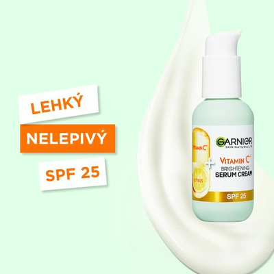 Garnier Vitamin C 2-во-1 Серум Крем за Осветлување, 50 ml