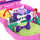 Lodër kompakte Polly Pocket Pony Rodeo, set lojërash, me kukulla dhe kuaj të vegjël, shumëngjyrëshe