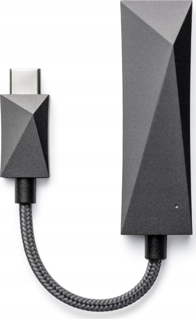 Засилувач за слушалки Astell&amp;Kern HC3, пренослив DAC USB C, Hi Res аудио, сиво металик