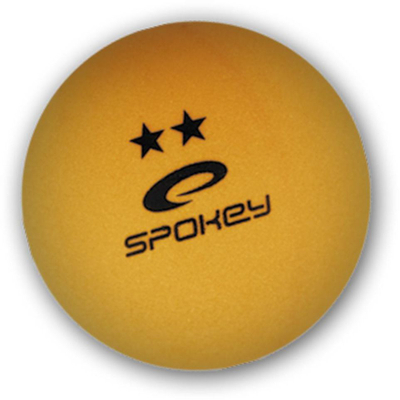 Топчиња за пингпонг Spokey Learner, 40mm, сет 6 парчиња, жолти