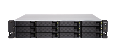 NAS rack QNAP TS-h1886XU-RP D-1622, 2U, 10GbE, i zi gri