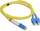 Оптички кабел со влакна Alantec Patch Cord SM LC SC, Duplex 9/125, 5m, жолт