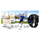 Smartwatch Giewont GW450-1, ekran me ngjyra, rrip silikoni, i zi