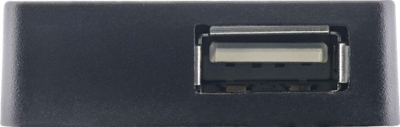 Hub USB InLine 2.0, 4 porta, 30cm, i zi
