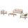 Set kopshti Elara jashtë (HM6195.06), gjelbër/ bezhë