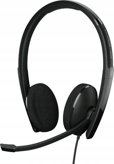 Kufje EPOS Sennheiser Adapt 160 II, USB-C, me mikrofon, të zeza