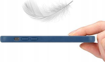 Mbulesë telefoni MX Eco për iPhone 15 Pro Max, TPU i biodegradueshëm, super e hollë, blu navy e errët
