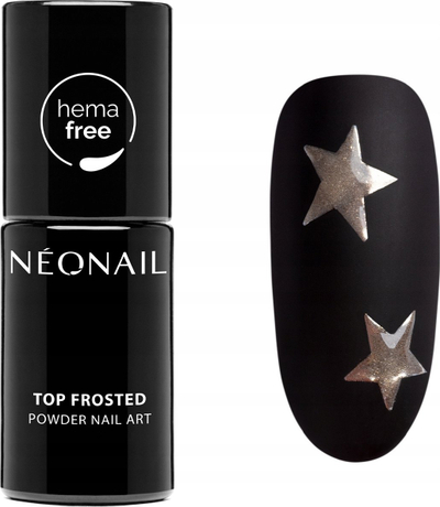 Top xhel për thonj Neonail 9879-7 Top Frosted, efekt mat, për dekorime me pluhur, 7.2ml