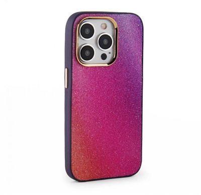 Maskë mbrojtëse iLike për iPhone 15 Pro, Print Desire Diamonds, vjollcë