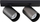 Reflektor tavani Yeelight Smart Spotlight, 2 spote, dritë smart, i zi