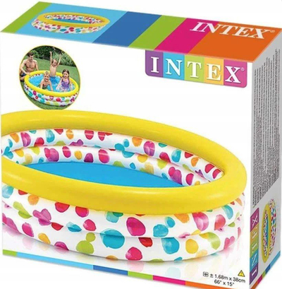 Pishinë për fëmijë Intex Cool Dots, 168cm