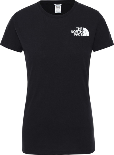 Bluzë gocash The North Face Half Dome Tee W NF0A4M8QJK3, pambuk, e zezë