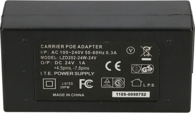 Adapter POE Extralink EX.14169, 24W, 24V DC, i zi