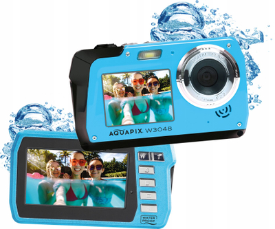 Kamerë nënujore Easypix Aquapix W3048 I Edge, 13MP, ekran 3.0", blu