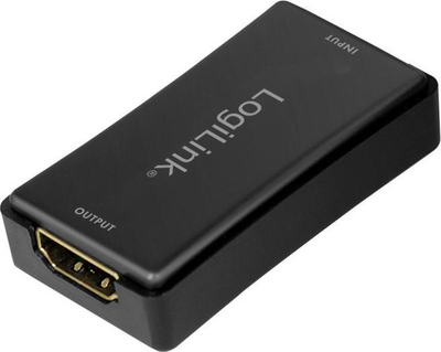 Përsëritës HDMI LogiLink HD0014, UHD 4K 60Hz, me USB për rrymë, i zi