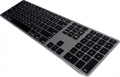 Тастатура Matias FK416BT, wireless, US, Црна и сива