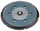 Disk zmerile Flex 228184, me ngjitje me Velcro, 6 vrima, gri