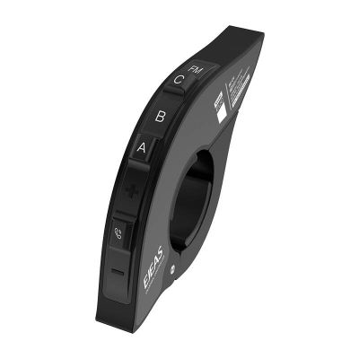 Telekomandë timoni Ejeas EUC, set 2 copë, për intercom V4 Plus V6 Pro+ Q2 Q7, e zezë
