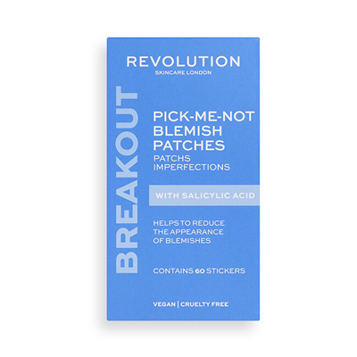 Qeska ngjitëse për akne Revolution Skincare Pick-Me-Not, 60 copë
