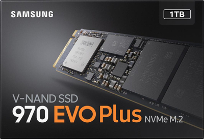 SSD Samsung 970 EVO Plus, 1TB, M.2 2280 PCI-E x4 Gen3 NVMe