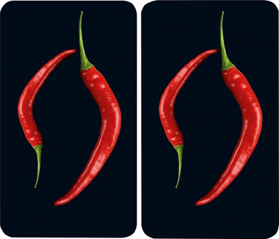 Kapak mbrojtës për sobë Brayden Studio Pepper Duo, xham i qëndrueshëm, set