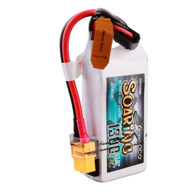 Bateri LiPo Gens Ace G-Tech Soaring 3S1P, 1300mAh, 11.1V 30C, e bardhë