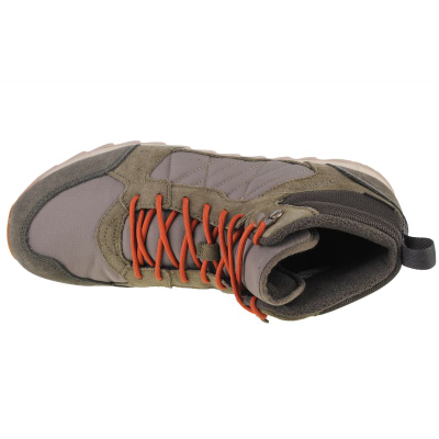 Këpucë malore Merrell Alpine Sneaker Mid Plr Wp 2 M J004291, që s’i merr uji, për burra, jeshile