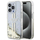 Kapak telefoni Guess Liquid Glitter Gold Stripes, për iPhone 15 Pro Max,transparent
