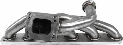Kolektor shkarikimi TurboWorks për BMW E30 320i 325i, turbo T25 T3, çelik inoks