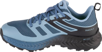 Atlete trail Inov-8 TrailFly për femra, shollë me kapje, të kaltra
