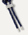Byzylyk Pdpaola Midnight Essential Rope, i argjendtë