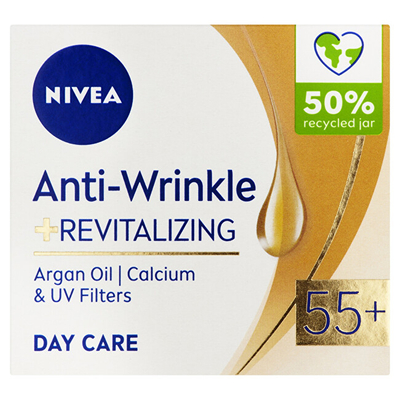 Krem kundër rrudhave Nivea, 55+, 50 ml