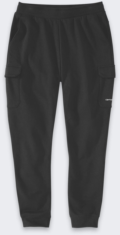 Pantallona treni Carhartt Force Relaxed Fit për meshkuj, jogger, madhësia L, të zinj