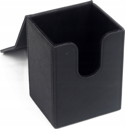 Kuti fotosh Fujifilm Instax Square Case Box, mban gjer në 100 foto, lëkurë ekologjike, e zezë