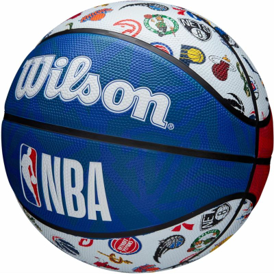 Top basketbolli Wilson NBA All Team Ball WTB1301XBNBA, universal, gome, blu