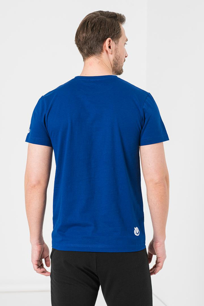 Bluzë burra Multicolor Logo, me logo shumëngjyrëshe, royal blue