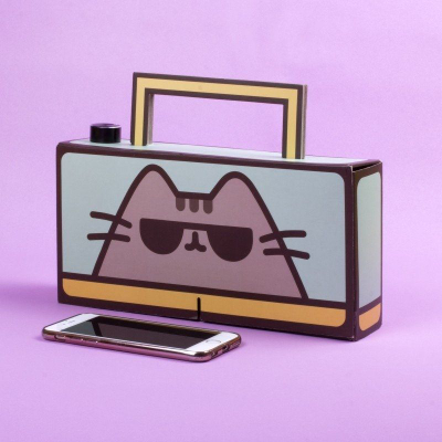 Boks bluetooth Pusheen Build Your Own Boombox, DIY, portativ, shumëngjyrësh