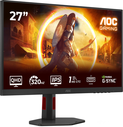 Monitor gaming AOC G4 Q27G4SRU, 27", QHD 2560 x 1440, i zi