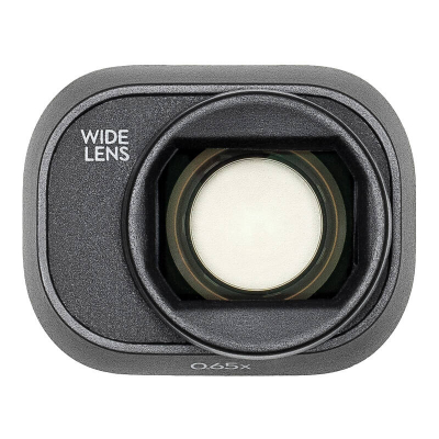 Lentë këndgjerë DJI Mini 4 Pro, 100°, aksesor droni, e zezë