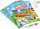 Libër vizatimi me ujë New Babylon Magic Water Drawing Book, me skena transporti, me stilolaps uji, shumëngjyrësh